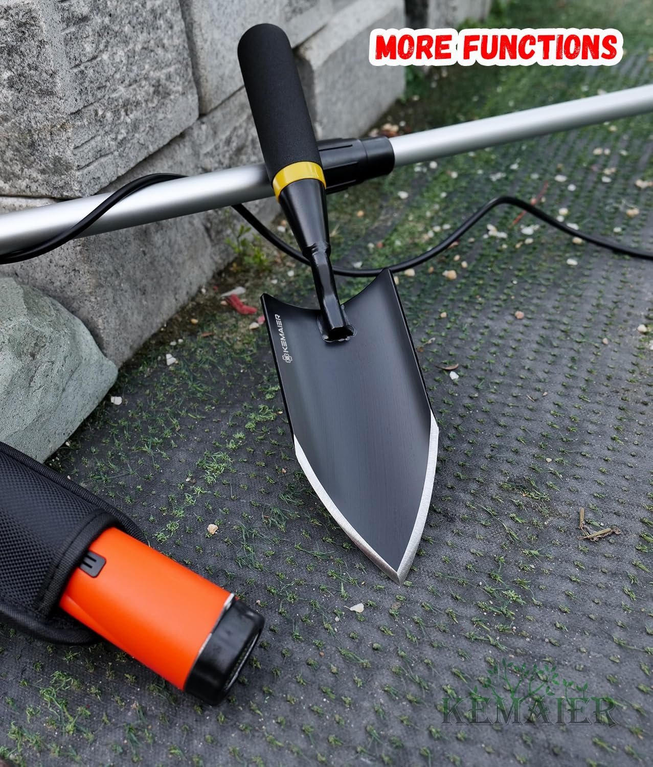 Gardening Hand Trowel: Heavy Duty Carbon Steel